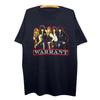 Warrant Band In Concert Tour Baumwolle Schwarz Kurzarm S-5XL Unisex Shirt