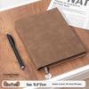 High-End Custom Sheepskin Business Notebook with Logo