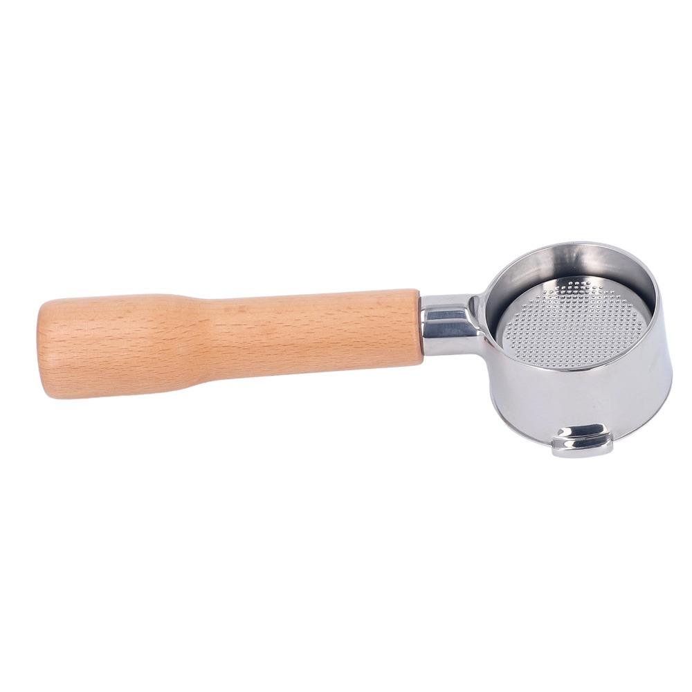 Silver Bottomless Portafilter Bottomless Coffee Handle for Delonghi ECO310 C1 For Delonghi ECO310