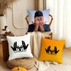 French Rapper Rap Rappeur Jul   Pillow Case Living Room Sofa Cushion Cover Suitable For Home Bedroom Room Decoration