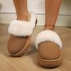 Fashion 2025 New Warm Boots Women Winter Flats Comfortable Fashion Shoes Short Plush Fur Ankle Snow Boots Casual Shoes Sport Suede Boots
