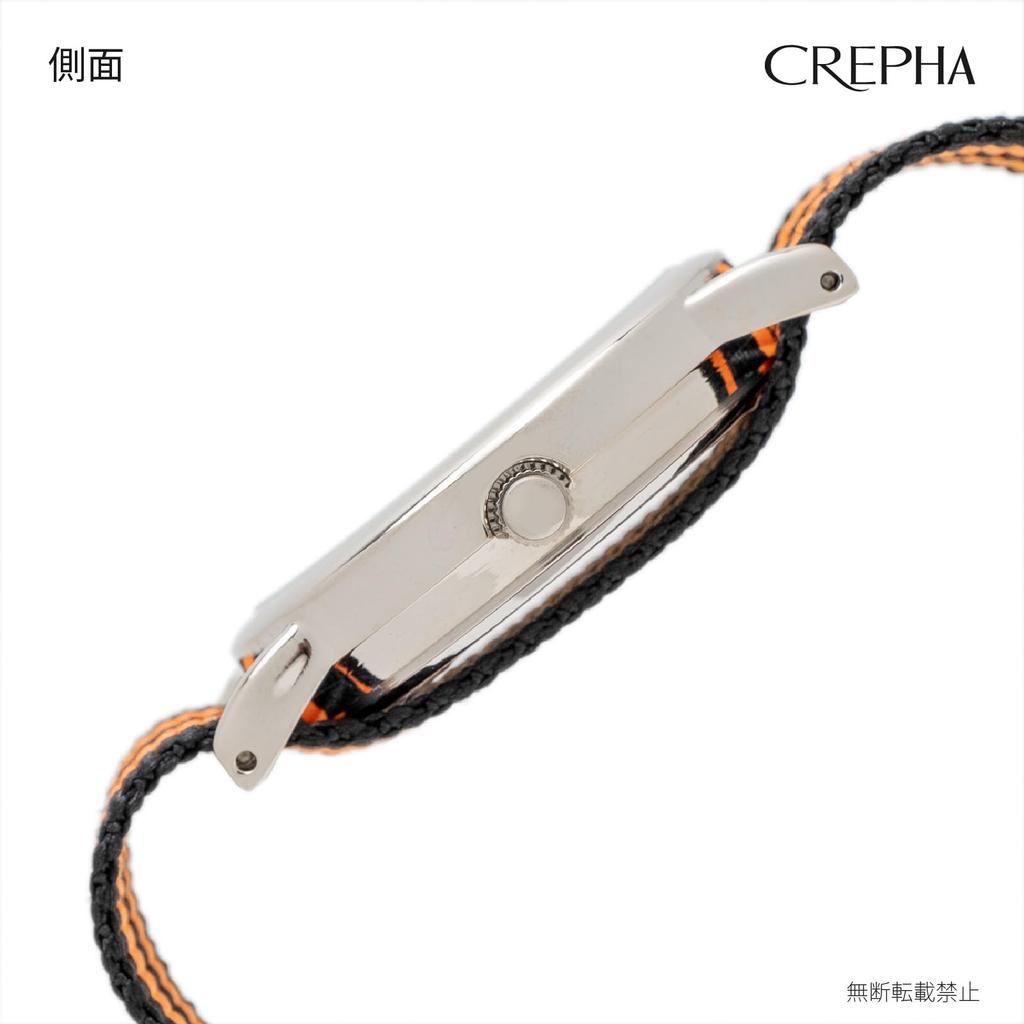 [Clefer] Analog Watch Waterproof Nylon Strap 190291 Women's Black