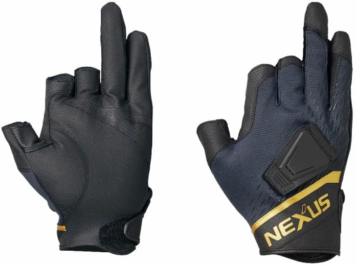 Shimano Shimano NexuS Windproof Magnetic Glove 3 Cut S Black