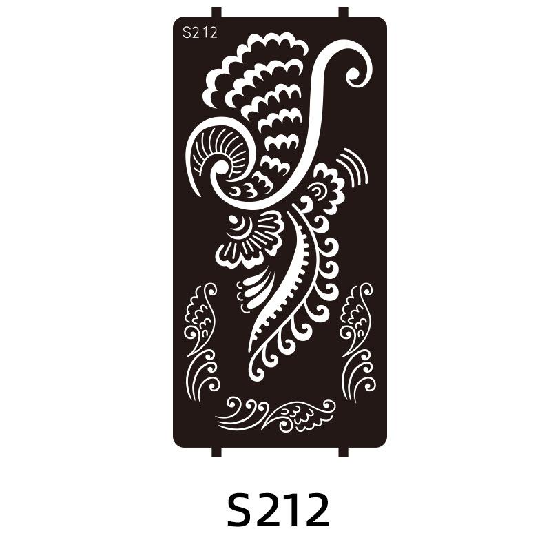 Indian Hannah Tattoo Template Tattoo Hand Drawn Template Juice Tattoo Sticker Painted Hennatattoo