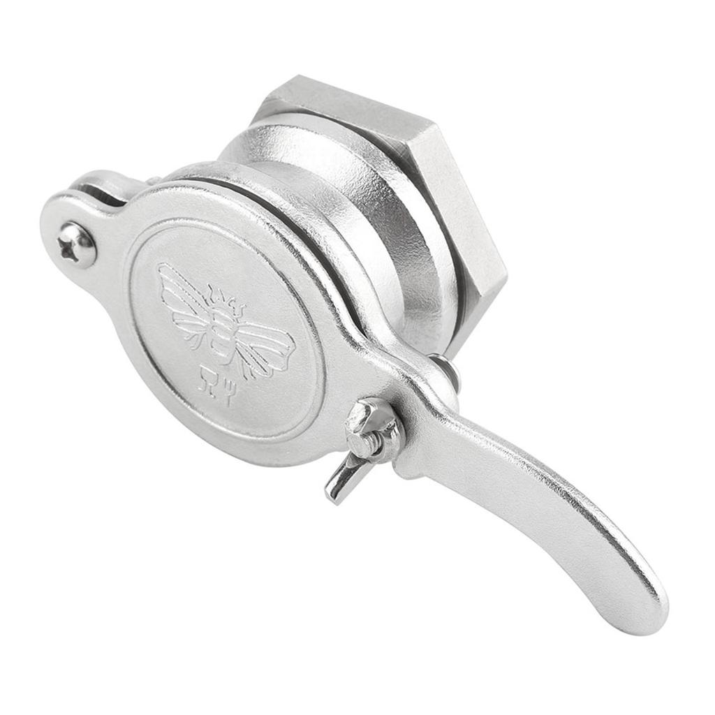 Stainless Steel Honey Tap Gate Valve Beekeeping Tool Extractor Bottling Equipment