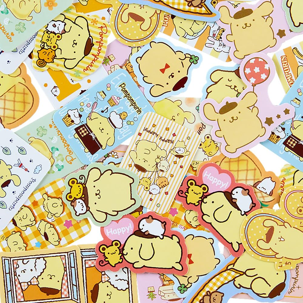 Sanrio Pompompurin Sticker Case Set 400777 &