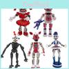 5 Stück Fnaf Five Nights At Freddys Leuchtende Actionfiguren Aus Sicherem Ungiftigem Material Für Kinder Geschenk Und Display