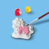 Plaster Castings Small Unicorns Set With Paints Ses Creative 01341