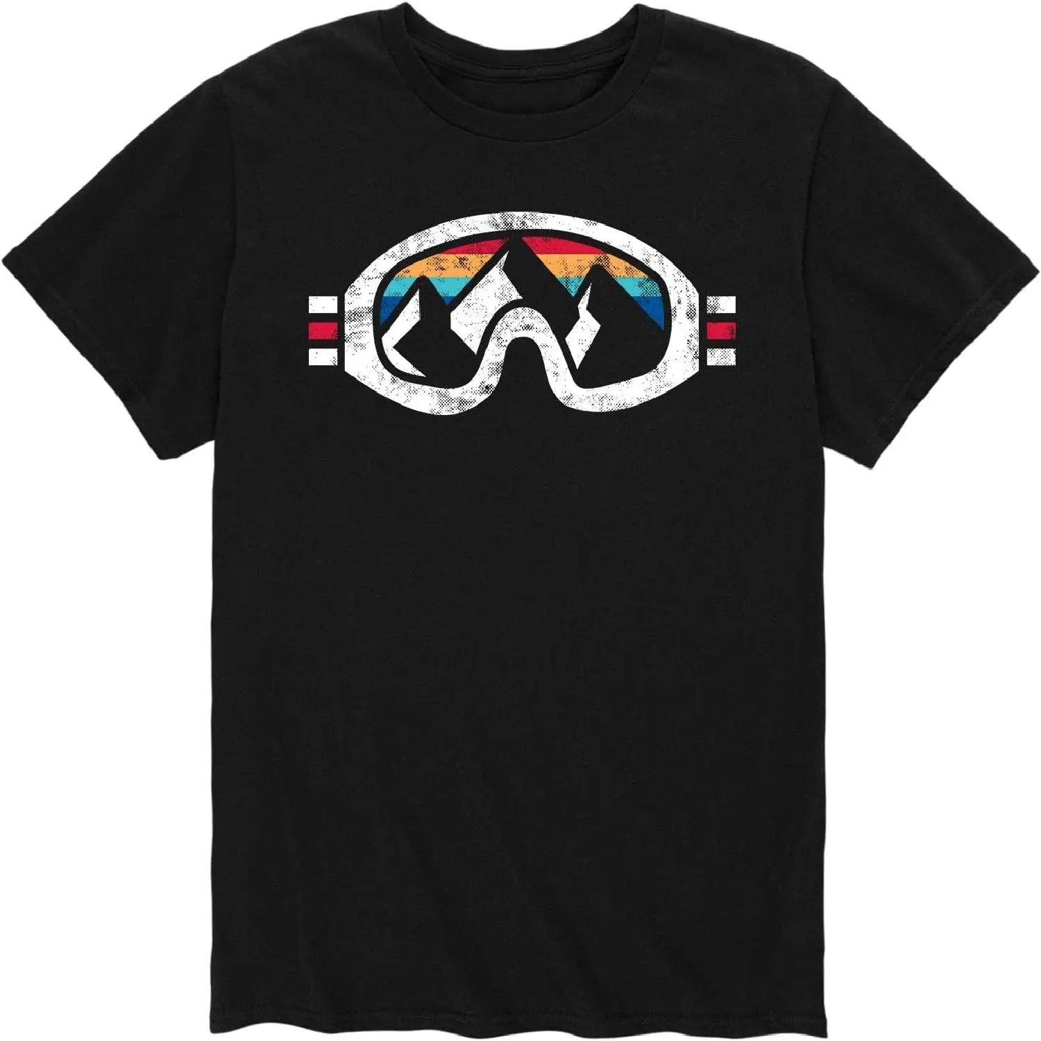 

Instant Message Snowboarding Goggles - Men s Short Sleeve Graphic T-Shirt S чёрный