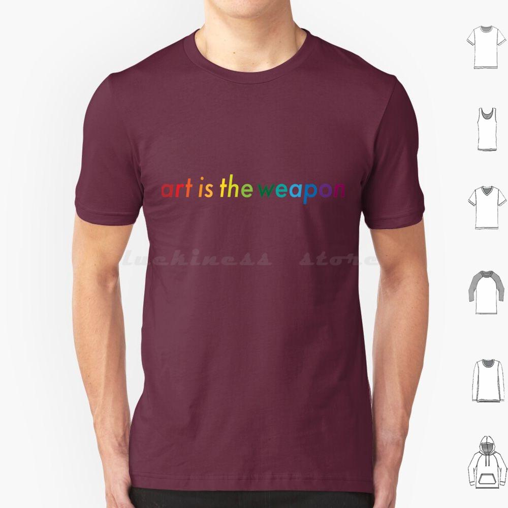 Art Is The T Shirt Cotton Men Women DIY Print Mcr Danger Days Killjoys Art Is The Danger Days The True Lives Of