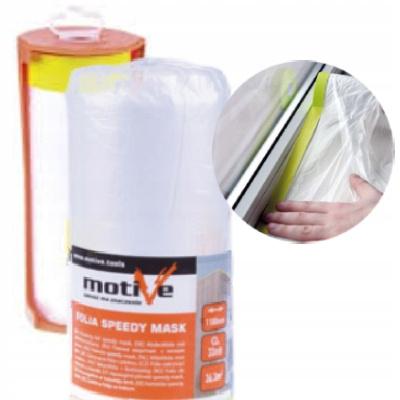 Antychlap Folia Malarska Z Taśmą + Dyspenser 550Mm/20M