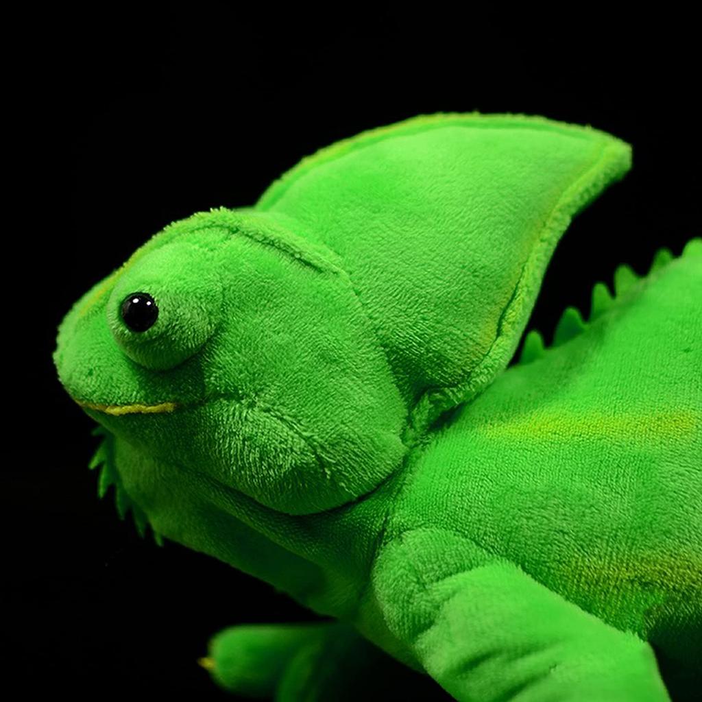 15-inch Green Chameleon Plush Toy, Realistic Chameleon, Perfect Gift for Kids