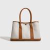Canvas Garden Tote Bag Women Large Capacity Shoulder Crossbody Urban Minimalist Style