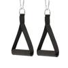 1 Pair of Anti-slip Fitness Resistance Bands Handles Strong Nylon Webbing Grip Puller Handle   Gym