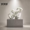 Muscle Man Figurine Muscular Bodybuilder Statue, Upper Body Male Figure, 3D Precision Molded Figure Printed Figurine, Gifts for Gym People,