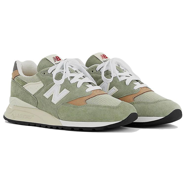 Teddy Santis X New Balance 998 Made In USA Olive Incense Unisex Sneakers Green U998GT