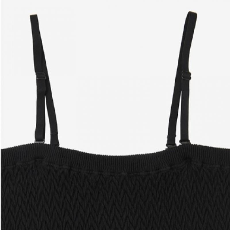 Modal Summer Two Way Tube Top Dress Black Nfwsd5300