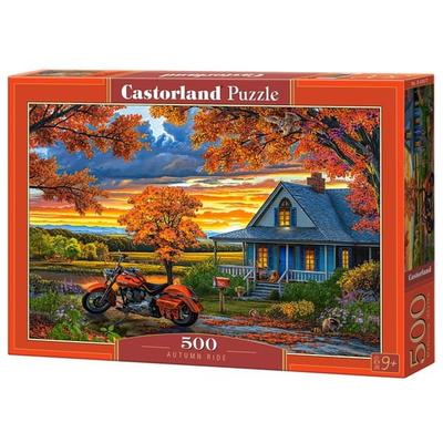 500-piece Puzzle. Autumn Ride.
