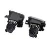 One Set Front Fog Light Clear Glass Lens With Metal Bracket For VW Golf Jetta MK2 Big Bumper