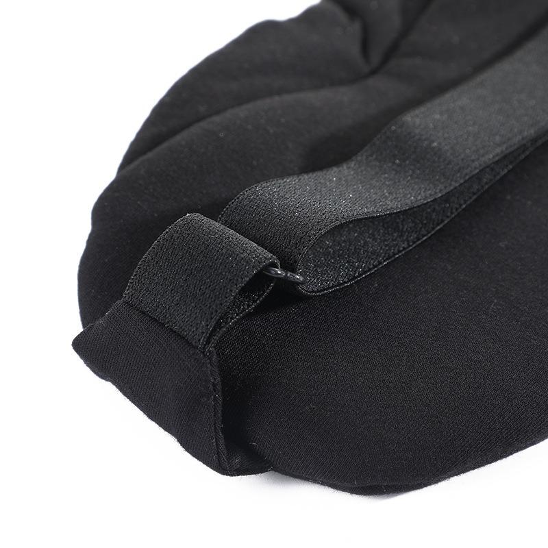 Bawełniana maska na oczyBawełniana regulowana maska na oczyWygodna i oddychającaPodróżOdpoczynekSenDrzemkaPełne zacienienieMaski na oczy