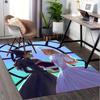 Wicked Queen Pattern Polyester Office Carpet Chair Mats, Home Decor Dormitory Floor Protector with Anti-Skid Backing, Large Area Coverage,Ch