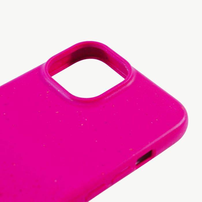 Biodegradable Case - iPhone 15 - Bright Pink - Ecological - Semi-rigid