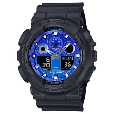 Часы CASIO зарубежная модель G-SHOCK GA-100FL-1A мужские [предмет]