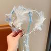 Non-Slip Princess Flower Crown 3D Butterflies Princess Hair Hoop Fairy Butterfly Headband  Gifts