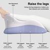Couples Intimacy Pillow Memory Foam Chest And Back Relief Pillow Ergonomic Wavy Wedge Cushion for Multiple Posture Support Bed Sitting And Lying
