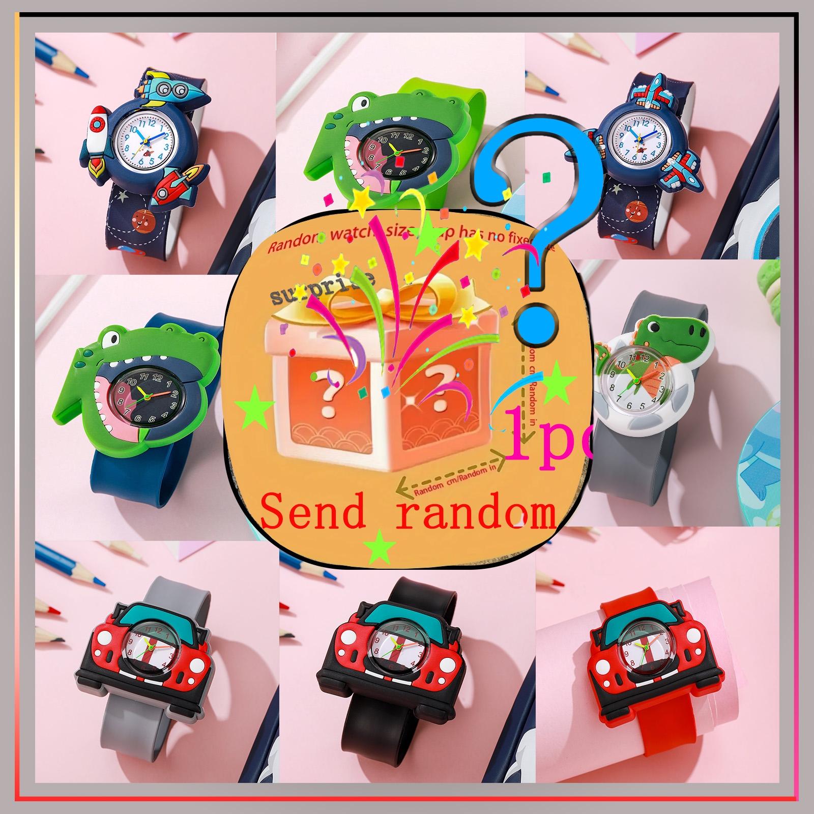 

1 шт./компл. Модные простые женские часы, случайный стиль; разноцветный