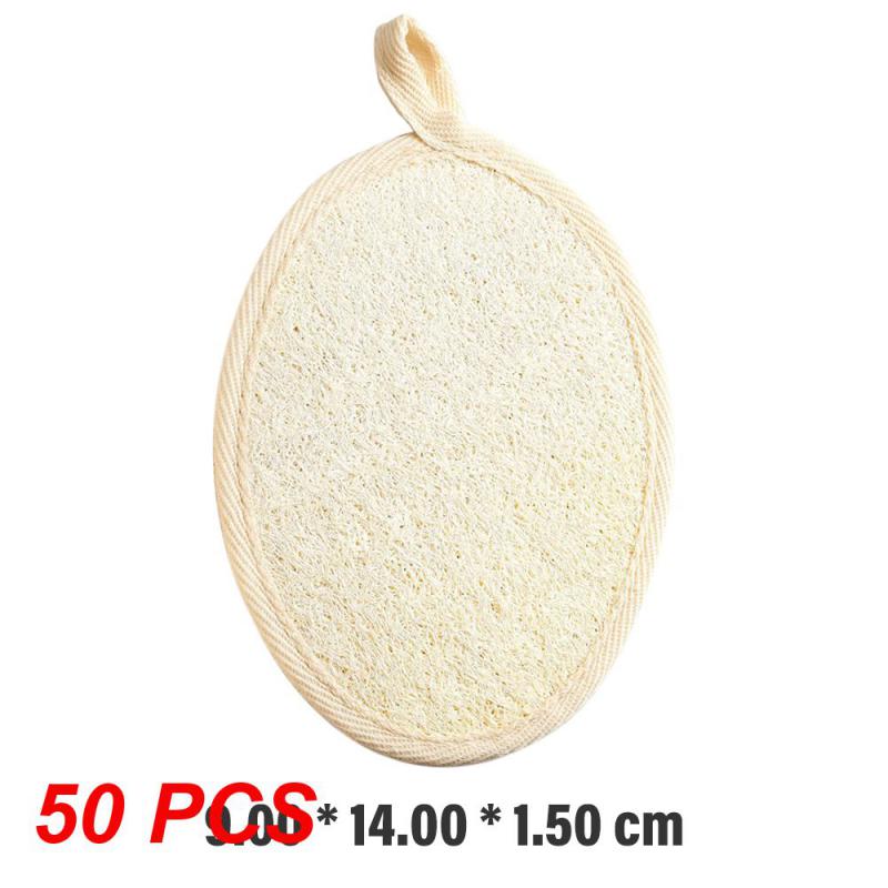 10/50/100 ADET Lifa Sünger Vücut Kesesi Peeling Kesesi Yumuşak Duş Banyo Aletleri Masaj Aleti Peeling Aleti Doğal Lifa Banyo Fırçası