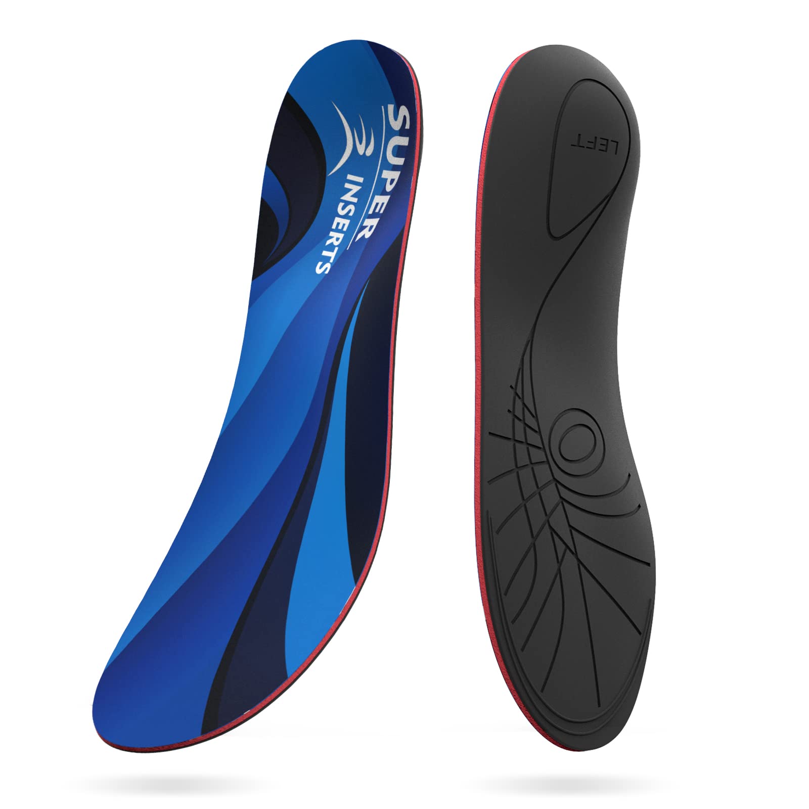 

insoles for standing flat antibacterial and arch and fasciitis size L Shock-absorbing work, feet, odor-resistant, fatigue-reducing, insoles, bow-leg синій