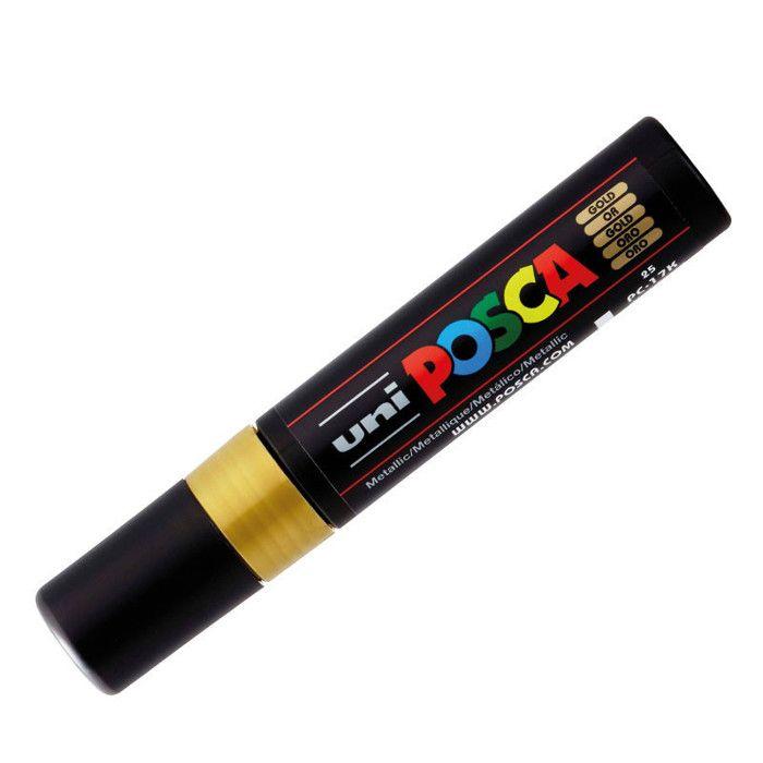 Marqueur Posca Or PC17 Pointe rectangulaire extra-large