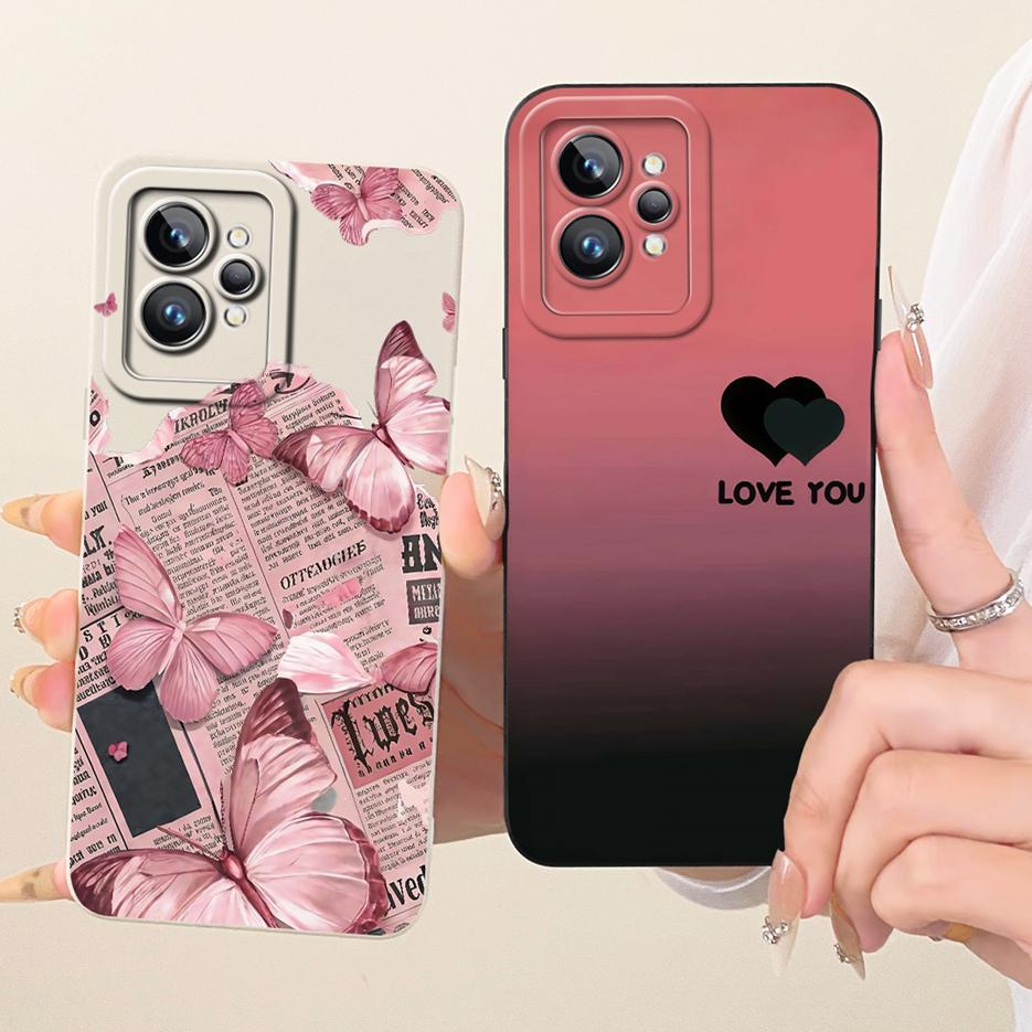 For Realme GT 2 Pro 5G Case Cool Owl Dragon Painted Cover Soft TPU Phone Cases For Realme GT Neo 2 Neo2 GT2 RealmeGT2 Pro Fundas