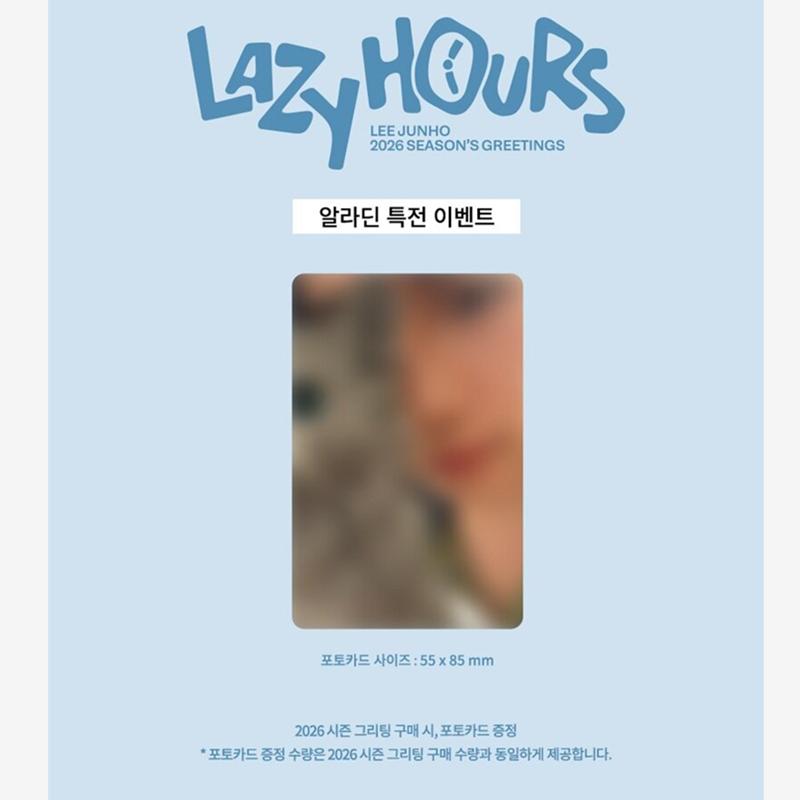 [Pre-order] Lee Junho (2PM) 2026 Season’s greetings [LAZY HOURS] (Online Benefit)