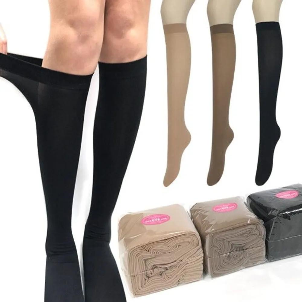 [J.Cotton] Женские гольфы Чулки 100D Набор из 10 штук Pantalong 100D Black 10 Sheets