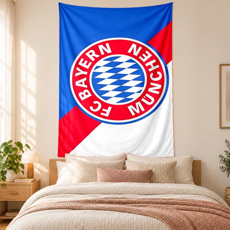 FC Bayern Munchen Tapestry highquality for decorating living room bedroom dorm walls ideal as bedroom wallart orholiday gift