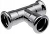 Trójnik Zaciskany Do Stali Steel Press 22 Mm