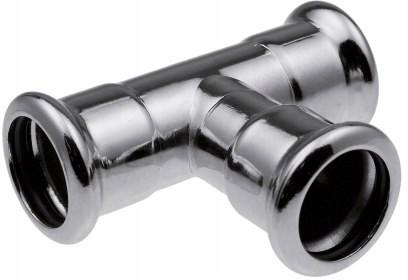 Trójnik Zaciskany Do Stali Steel Press 22 Mm