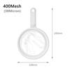 100/200/400 Mesh Washable Nylon Ultra Fine Filter Mesh Strainer Spoon Sieve Soy Milk Juice Coffee Tea Filter Kitchen Colander