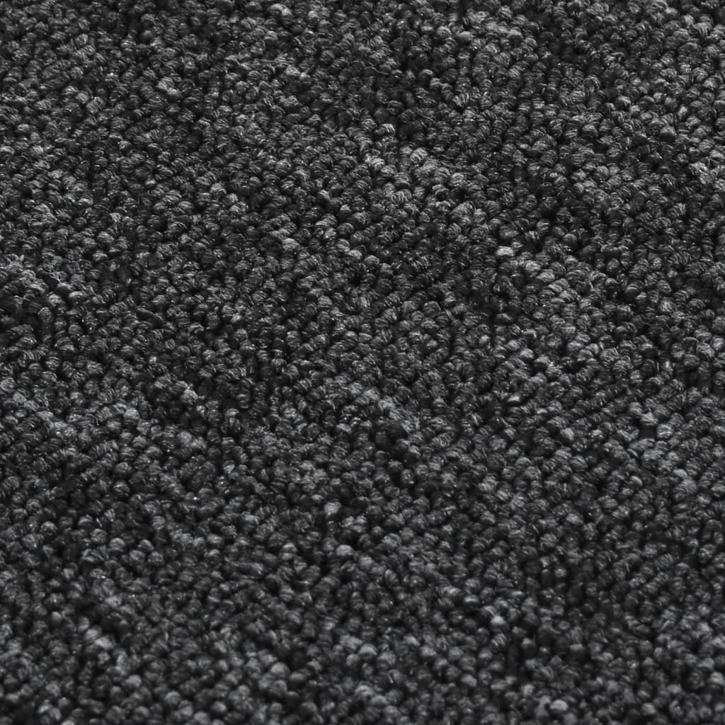 Vidaxl Antypoślizgowe Nakładki Na Schody, 15 Szt., 75X20 Cm, Antracyt