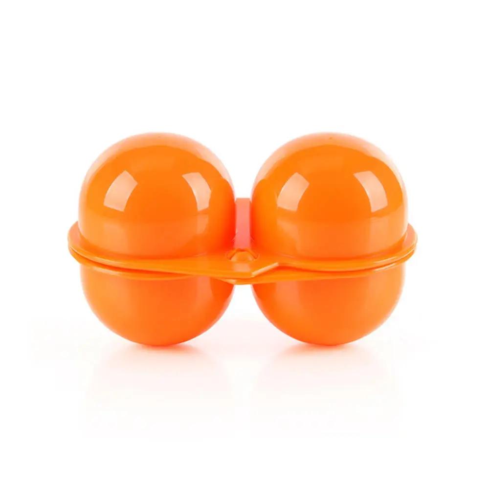 

2 сетки ящик для хранения яиц портативный открытый кемпинг пикник ящик для яиц кухонный холодильник держатель для яиц контейнер органайзер чехол as pictures оранжевый