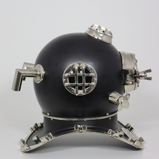 45.72 cm Scuba Diving Helmet Deep Diving Helmet Mark V Black Marine Diving Helmet Decorative Item