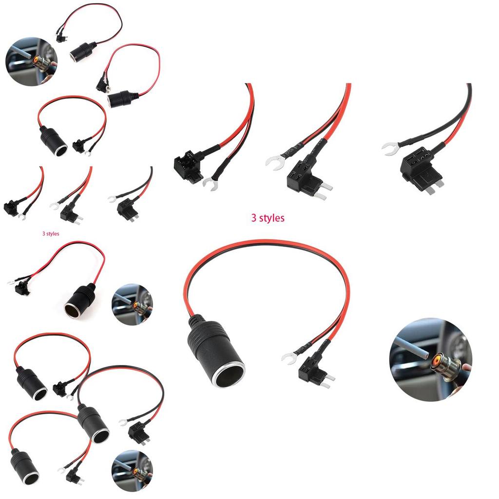 Mini Micro Car Fuse Box With Wire Harness Protector For Car Dash Cameras Low Voltage Compact Size