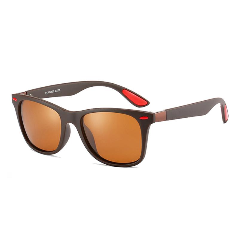 Sports Polarized Sunglasses Men Women Classic Square Plastic Driving Sun Glasses Male Fashion Black Outdoor Shades UV400