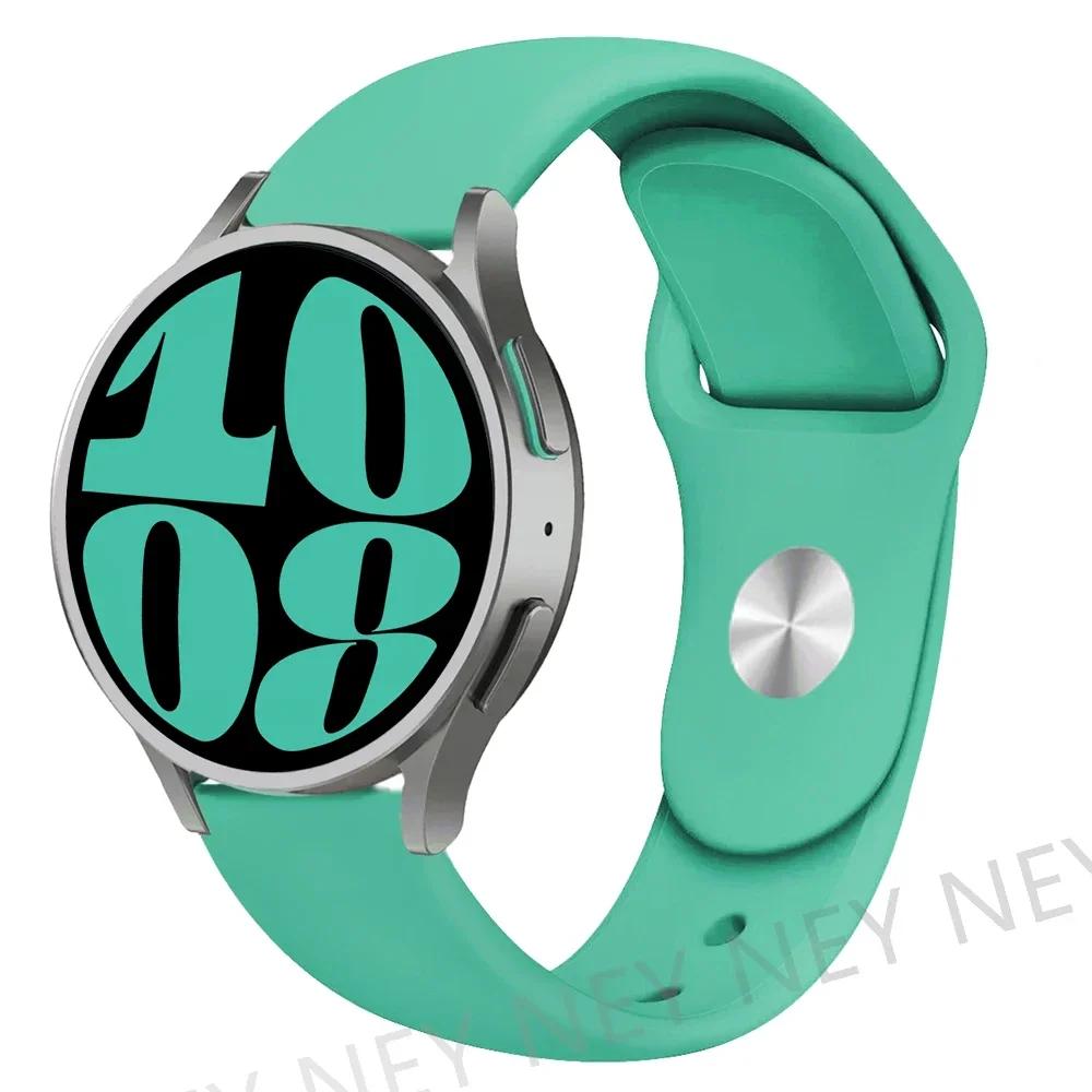 20mm 22mm strap For Samsung Galaxy watch 5 pro/6/4/Classic/Active 2/Gear S3 frontier silicone bracelet Huawei GT 2/2e/3 pro band