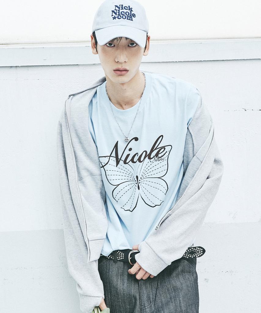 Nigaennikol Nicole Butterfly Sleeve Top_Sora Brown