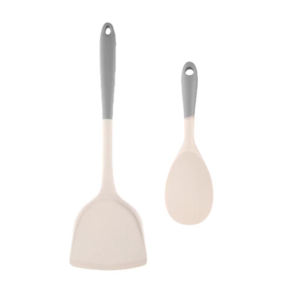 4/3Pcs High Temperature Resistant Cooking Spatula Colander Spatula Soup Spoon  Kitchen Supplies