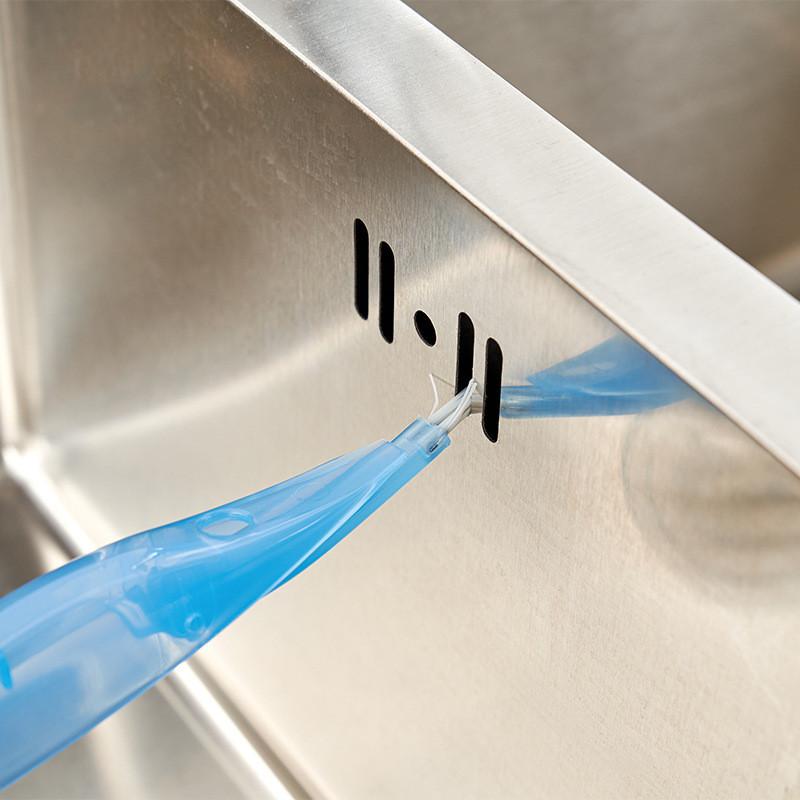 Corner Dirt Cleaning Brush For Tile Walls Plastic Compact Design For Floors Bathroom