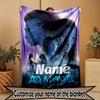 Individuelle personalisierte Decke mit Avatar-Druck, Heimdekoration, Schlafzimmer, Sofa, Camping, Couch, Geschenke für Geburtstag Weihnachten